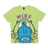 マイク | 通販限定カラーあり 親子お揃い ディズニー BIGフェイスTシャツ 3740A | BABYDOLL