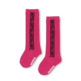 ラズベリー | ネオンロゴハイソックス 4579 | BABYDOLL