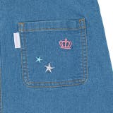 星刺繍フリルデニムジャンパースカート 6344K | BABYDOLL | 詳細画像7 