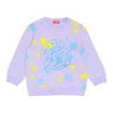 パープル | カラフルペイントトレーナー 7120K | BABYDOLL