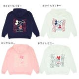 親子お揃い ディズニー 裏起毛 ビックシルエットパーカー 7191A 冬物 | BABYDOLL | 詳細画像4