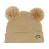 ベージュ | ニット帽 7350 | BABYDOLL