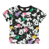 ミッキー | ディズニー 総柄Tシャツ 8022K | BABYDOLL