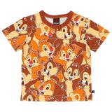 チップ&デール | ディズニー 総柄Tシャツ 8022K | BABYDOLL