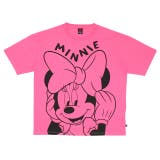 ミニー | 通販限定 ディズニー BIGフェイスTシャツ 8151K | BABYDOLL