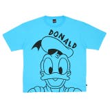 ドナルド | 通販限定 ディズニー BIGフェイスTシャツ 8151K | BABYDOLL