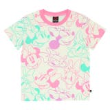 ピンク | 親子お揃い ディズニー 総柄Tシャツ 8391K (ボトム別売) | BABYDOLL