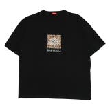 ブラック | 親子お揃い ヒョウ柄Tシャツ 0587A | BABYDOLL