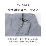 BALL 裏起毛 ワッペン付きスタンドジャケット | BACKYARD FAMILY | 詳細画像9 