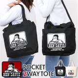 BEN DAVIS ベンデイビス POCKET2WAY TOTE | BACKYARD FAMILY | 詳細画像1