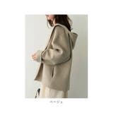 フード付き パーカー風アウター レディース pk147 | BACKYARD FAMILY | 詳細画像16