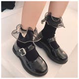 女の子 フォーマル 靴下 シフォンリボン gsocks4110 | BACKYARD FAMILY | 詳細画像11