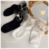 女の子 フォーマル 靴下 シフォンリボン gsocks4110 | BACKYARD FAMILY | 詳細画像4