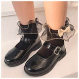 女の子 フォーマル 靴下 シフォンリボン gsocks4110 | BACKYARD FAMILY | 詳細画像9