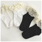 女の子 フォーマル 靴下 刺繍リボン gsocks4115 | BACKYARD FAMILY | 詳細画像5
