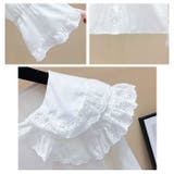 キッズブラウス レース 長袖シャツ gktops4117 | BACKYARD FAMILY | 詳細画像7