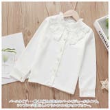 キッズブラウス レース 長袖シャツ gktops4118 | BACKYARD FAMILY | 詳細画像4