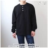 Goodwear USAコットン袖リブヘンリーネックロンT | BACKYARD FAMILY | 詳細画像2
