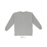 Goodwear USAコットン袖リブヘンリーネックロンT | BACKYARD FAMILY | 詳細画像13
