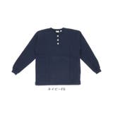 Goodwear USAコットン袖リブヘンリーネックロンT | BACKYARD FAMILY | 詳細画像15