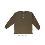 Goodwear USAコットン袖リブヘンリーネックロンT | BACKYARD FAMILY | 詳細画像16