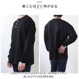 Goodwear USAコットン袖リブヘンリーネックロンT | BACKYARD FAMILY | 詳細画像3