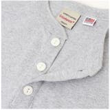 Goodwear USAコットン袖リブヘンリーネックロンT | BACKYARD FAMILY | 詳細画像5