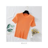 ニット トップス 半袖 通勤 春夏 おしゃれ ddsmy635 | BACKYARD FAMILY | 詳細画像16
