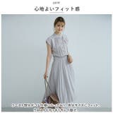 ロング ワンピース シャツ風 フレンチスリーブ gdress4136 | BACKYARD FAMILY | 詳細画像4 
