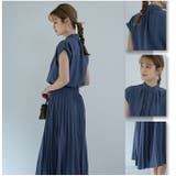 ロング ワンピース シャツ風 フレンチスリーブ gdress4136 | BACKYARD FAMILY | 詳細画像7 