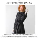 ロング ワンピース シャツ風 シフォン 長袖 gdress4137 | BACKYARD FAMILY | 詳細画像3 