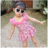 水着 キッズ 女の子 ワンピース 帽子付き yswim5056 | BACKYARD FAMILY | 詳細画像7