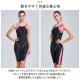 フィットネス水着 競泳水着 ykbf6026 | BACKYARD FAMILY | 詳細画像3