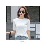 Tシャツ レディース クルーネック 半袖 カジュアル oudgzr313 | BACKYARD FAMILY | 詳細画像12 