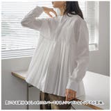 ブラウス トップス 体型カバー プリーツ かわいい wbls9166 | BACKYARD FAMILY | 詳細画像2 