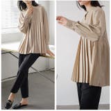 ブラウス トップス 体型カバー プリーツ かわいい wbls9166 | BACKYARD FAMILY | 詳細画像11 