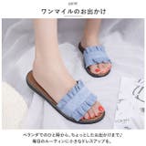 サンダル フラットサンダル フリル lysh0703 | BACKYARD FAMILY | 詳細画像7 