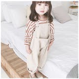 オーバーオール キッズ ベージュ zm20010 | BACKYARD FAMILY | 詳細画像4