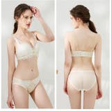 寄せたバストをしっかりキープ レースブラジャー mmbra0515b02 | BACKYARD FAMILY | 詳細画像3 