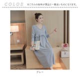 マタニティ 長袖 ロングワンピース pkb058b | BACKYARD FAMILY | 詳細画像12