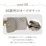 perche ペルケ アクリル玉2つ折りガマ口 | BACKYARD FAMILY | 詳細画像9