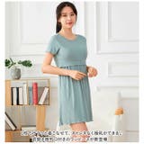 授乳服 半袖 前開き授乳口 ワンピース yldmd5176 | BACKYARD FAMILY | 詳細画像2 