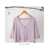 七分袖丈ショートボレロ 春夏 pk6123 | BACKYARD FAMILY | 詳細画像17 