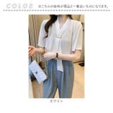 ブラウス トップス レディース 半袖 夏 おしゃれ bls9865 | BACKYARD FAMILY | 詳細画像15 