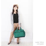 anello 杢調ポリ 2WAY 拡張ボストンバッグ AT-C2611 | BACKYARD FAMILY | 詳細画像5