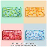 Rose Pomme ステンドグラス調 本革 長財布 | BACKYARD FAMILY | 詳細画像2