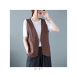ベスト ジレ トップス レディース おしゃれ vest9226 | BACKYARD FAMILY | 詳細画像18 