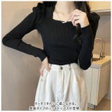 ニット トップス レディース 長袖 きれいめ pft2549 | BACKYARD FAMILY | 詳細画像2 