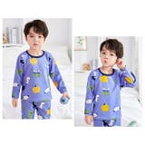 パジャマ キッズ 長袖 子供 ルームウェア 裏起毛 yskwear5259 | BACKYARD FAMILY | 詳細画像8 