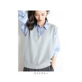ニット ベスト Vネック 春秋冬 ysvest5258 | BACKYARD FAMILY | 詳細画像12 